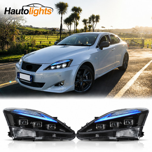 Pair led projetctor headlights - pair,
