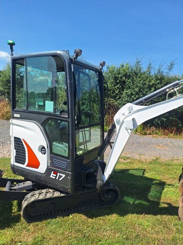 Bobcat e17 hydraulic mini - bobcat,