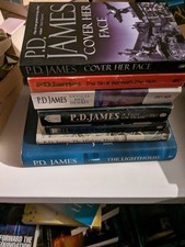 7 x PD James Books - Bundle - Joblot