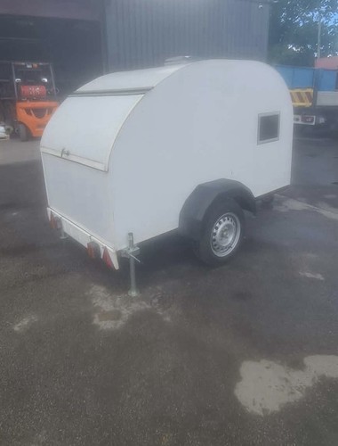 Teardrop caravan lowered - teardrop, (lowered