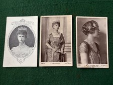3 - Queen Mary ( King George V Wife ) Postcards.