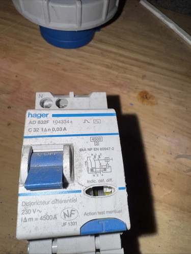 Hager c32 rcbo marine - dp,