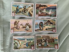 6 X Liebig Trade Cards