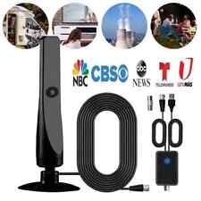﻿ Digital TV Antenna Wave Max HD 1080P Plug Play TV High Gain Portable Aerial UK