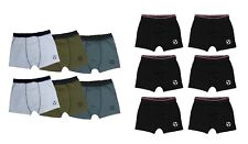 6 Pack Boys Boxer Shorts Soft
