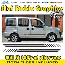 Fiat Doblo Combo Micro CAMPER ANY AGE van Motorhome GRAPHICS DECALS FREE P&P 014