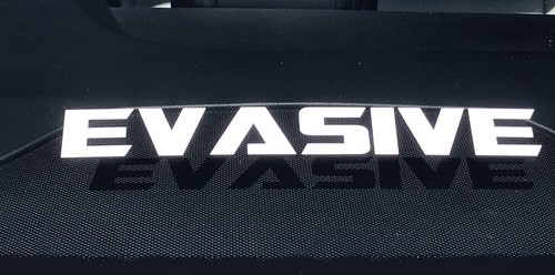 Evasive window sticker jdm - evasive,