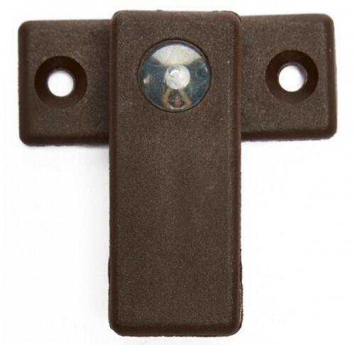 Plastic turnbuckle door catch - plastic,