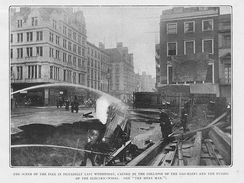 Piccadilly scene gas - scene, of