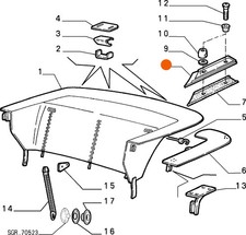 Fits Alfa Romeo Spider Hardtop