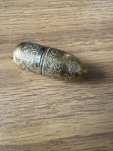 Vintage metal sewing etui - vintage, kit