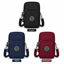 Mini Crossbody Phone Bag 3 Zip