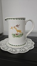 Wood & Sons Jacks Farm Earthenware Jug Goat washing line and Sheep