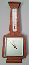 Antique barometer square - barometer,