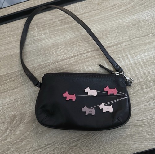 Radley leather zip wristlet - zip,