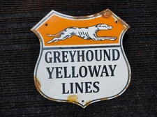 Porcelain Greyhound Yelloway