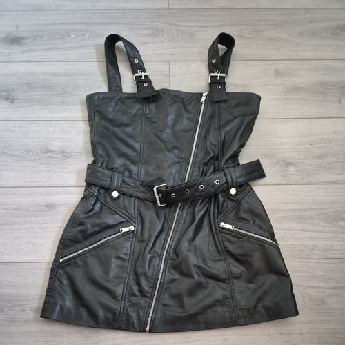 Zara black genuine - black,