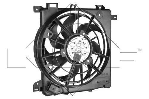 Genuine nrf radiator - fan, for