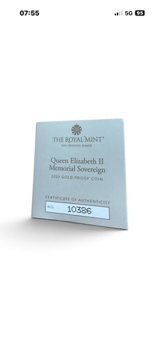 2022 full gold proof sovereign - proof,