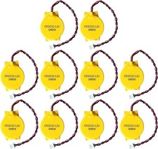 10PACK 3V CR2032 CMOS Battery