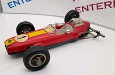 Schuco 1079 Dynamo Lotus Formula Formel 1 Racing Car Damaged, No Box/Crank