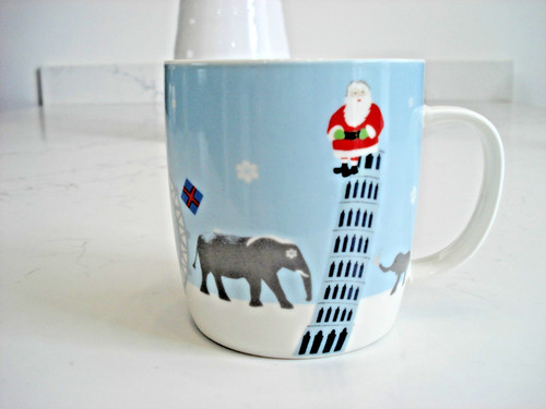 John lewis christmas mug santa - lewis,