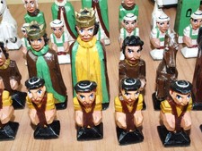 Chess Set Antique German