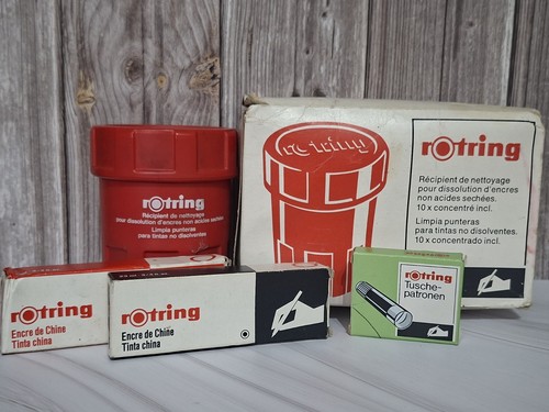Rotring pen cleaning unit - pen,