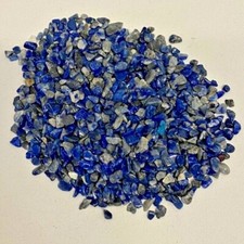Natural Stone Lapiz Lazuli Chakra Crystal Small Chips Nuggets 4mm-7mm 50g