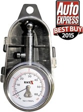 Race X Professional Tyre Pressure Gauge RX0014 NEW Award winner INC CASE