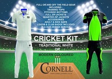 Customized Cricket Kit - White