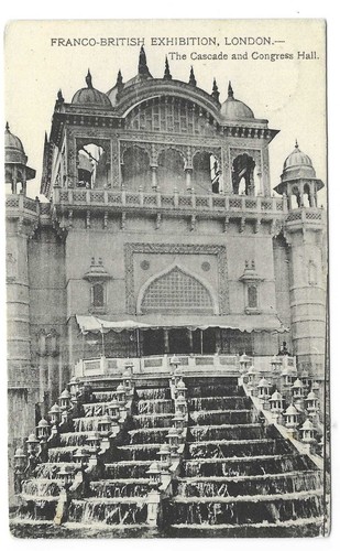 Old postcard 1908 london - old,