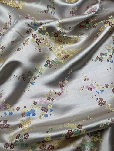 Chinese blossom satin - chinese,