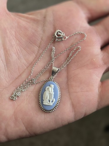 Necklace wedgwood vintage - ,