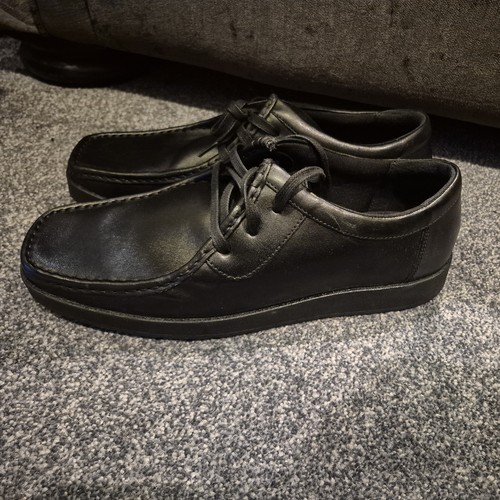 Black smart lace - black, lace-up