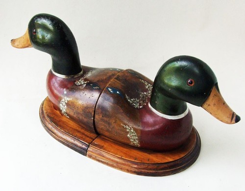 Vintage wooden mallard - vintage, decoy