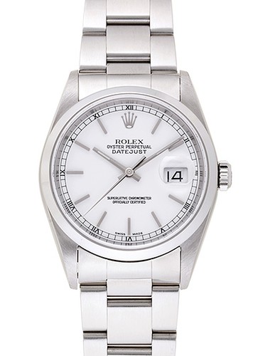 Rolex datejust 16200 stainless - rolex,