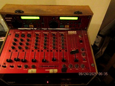 KAM DUAL CD PLAYER AND MIXING CONSOLE MOBILE PRO SERIES IN HOME MADE WOOD CASE