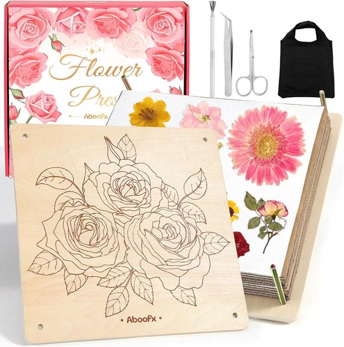 X11 wooden flower - 11.2"x11.2",