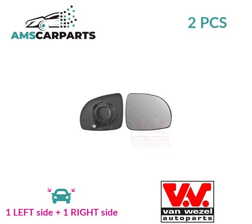 Rear view mirror glass pair - mirror,