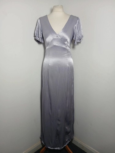 Y2k liquid satin maxi dress - y2k,