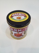 Marmite Vintage Style Yellow Storage Jar With Black lid 10 cm 11 cm