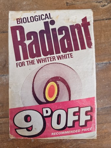 Radiant soap powder unopened - soap,
