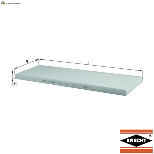 Interior air filter 123 - filter,