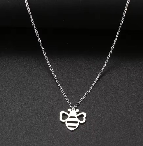Bee necklace bumblebee - bee,