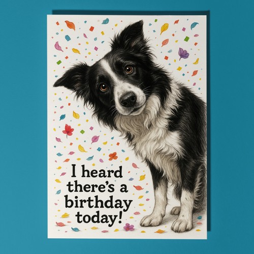 Border collie dog don look - border, don’t