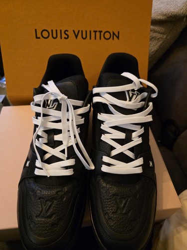 Louis vuitton trainer black - vuitton,
