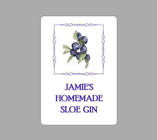 Large sloe gin - gin, bottle