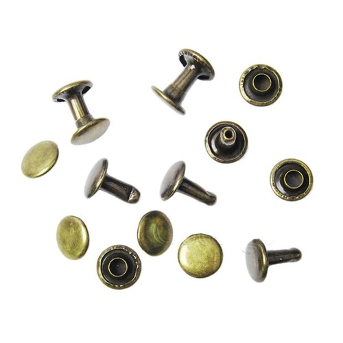 Double cap rivets 6x6 7x7 - double,