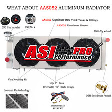 Radiator Aluminium +Shroud+Fan